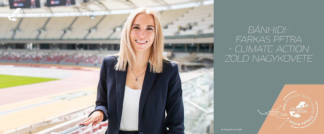 NEW AMBASSADOR - Petra Bánhidi-Farkas Hungarian national team long jumper